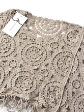 Load image into Gallery viewer, Crosa - Vintage Hollow Knit Batwing Sweater
