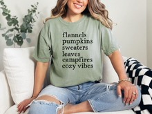 Load image into Gallery viewer, Flannels Pumpkins Graphic Tee in Multiple Colors
