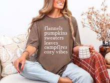 Load image into Gallery viewer, Flannels Pumpkins Graphic Tee in Multiple Colors
