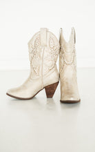 Load image into Gallery viewer, Houston Western Boots in Champagne
