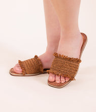 Load image into Gallery viewer, Juana Woven Sandals in Tan
