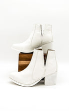 Load image into Gallery viewer, Tarim Bootie in White Croc
