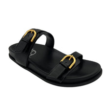 Load image into Gallery viewer, Tess Sandal in Black
