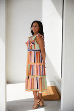 Load image into Gallery viewer, Painted Palette Midi Dress
