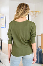 Load image into Gallery viewer, A Day Together Long Sleeve Top in Olive
