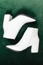 Load image into Gallery viewer, Amari Ankle Boots in White
