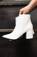 Load image into Gallery viewer, Amari Ankle Boots in White
