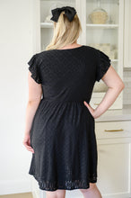 Load image into Gallery viewer, PREORDER: Rebecca Ruffle Eyelet Dress in Seven Colors
