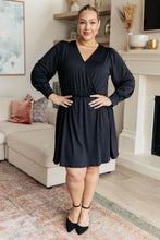 Load image into Gallery viewer, Black Elegance Skort Dress
