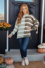 Load image into Gallery viewer, Can&#39;t Decide Color Block Striped Sweater
