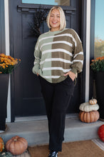 Load image into Gallery viewer, Can&#39;t Decide Color Block Striped Sweater
