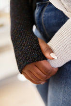 Load image into Gallery viewer, Can&#39;t Touch This Sparkle Color Blocked Sweater
