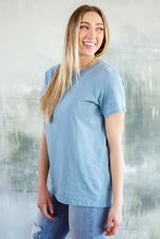 Load image into Gallery viewer, Cardinal Short Sleeve Tee in Blue Grey
