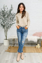 Load image into Gallery viewer, Chai Latte V-Neck Sweater in Oatmeal
