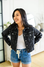 Load image into Gallery viewer, Charlie Cropped Denim Jacket
