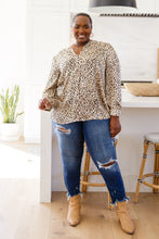 Load image into Gallery viewer, Countless Memories Split Neckline Dot Print Top
