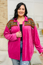 Load image into Gallery viewer, Cozy Cabin Days Sweater in Magenta
