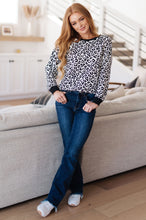 Load image into Gallery viewer, Cozy in Cheetah Pullover Sweatshirt
