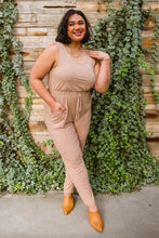 Load image into Gallery viewer, Cruiser Jumpsuit in Tan
