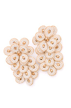 Load image into Gallery viewer, Falling Petals Earrings in Ivory
