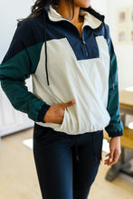 Load image into Gallery viewer, Dash Color Block 1/4 Zip Pullover
