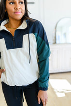 Load image into Gallery viewer, Dash Color Block 1/4 Zip Pullover
