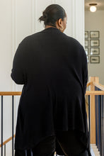 Load image into Gallery viewer, Ever Soft Cascade Cardigan With Pockets In Black
