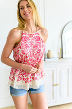 Load image into Gallery viewer, Fantastic Filigree Peplum Blouse
