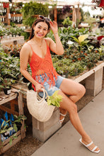 Load image into Gallery viewer, Festival Fringe Tank in Orange
