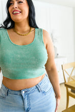 Load image into Gallery viewer, Get On My Level Cropped Cami in Mint
