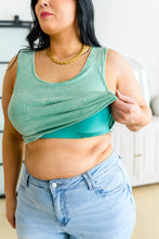 Load image into Gallery viewer, Get On My Level Cropped Cami in Mint
