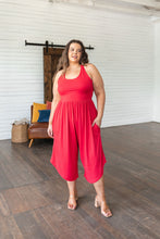 Load image into Gallery viewer, Good Idea Jumpsuit in Red
