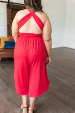 Load image into Gallery viewer, Good Idea Jumpsuit in Red
