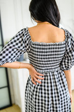 Load image into Gallery viewer, Greenville Gingham Midi Dress
