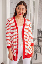 Load image into Gallery viewer, Have You Heard Cardigan in Red
