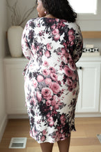 Load image into Gallery viewer, Honey Do I Ever Faux Wrap Dress in White Floral
