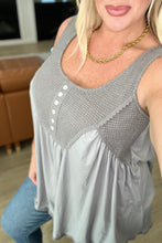 Load image into Gallery viewer, Swing With Me Waffle Knit Swing Tank
