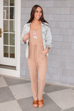 Load image into Gallery viewer, Cruiser Jumpsuit in Tan
