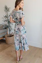 Load image into Gallery viewer, Into the Night Dolman Sleeve Floral Dress
