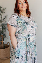 Load image into Gallery viewer, Into the Night Dolman Sleeve Floral Dress
