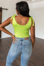 Load image into Gallery viewer, Just a Spritz Bodysuit in Lime
