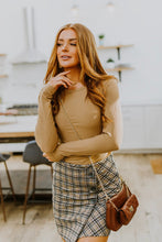 Load image into Gallery viewer, Late To Class Plaid Mini Skort
