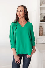 Load image into Gallery viewer, Lucky Chic Top in Kelly Green
