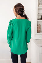 Load image into Gallery viewer, Lucky Chic Top in Kelly Green
