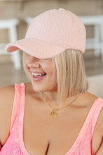 Load image into Gallery viewer, Lyla Sherpa Ball Cap in Pink
