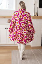 Load image into Gallery viewer, Magnificently Mod Floral Shirt Dress
