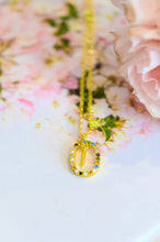 Load image into Gallery viewer, Mi Amor Gold Dipped Initial Necklace
