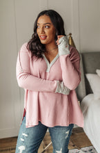 Load image into Gallery viewer, Mia Waffle Knit Long Sleeve In Pink
