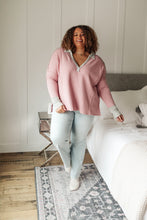 Load image into Gallery viewer, Mia Waffle Knit Long Sleeve In Pink
