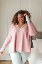 Load image into Gallery viewer, Mia Waffle Knit Long Sleeve In Pink
